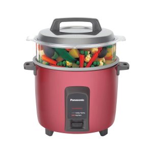 Panasonic 1.8L Automatic Electric Cooker Metallic (red)
