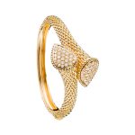 Serpent Bohème bangle bracelet Yellow Gold
