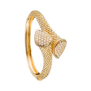 Serpent Bohème bangle bracelet Yellow Gold